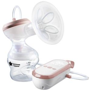 Tommee Tippee, elektrische borstpomp gemaakt voor mij, oplaadbaar door USB, stil en transportbaar, fles inbegrepen