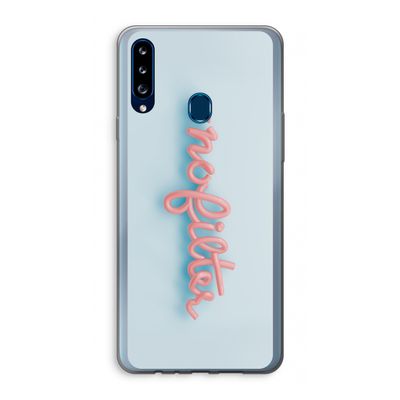 #nofilter: Samsung Galaxy A20s Transparant Hoesje