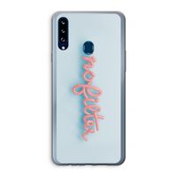 #nofilter: Samsung Galaxy A20s Transparant Hoesje
