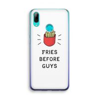 Fries before guys: Huawei P Smart (2019) Transparant Hoesje