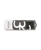 Philips Vivid USB flash drive 64 GB USB Type-A 3.2 Gen 1 (3.1 Gen 1) Grijs, Wit