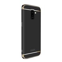 MOFI drie fase Splicing volledige PC Case voor Galaxy A6 PLUS (2018) (zwart)