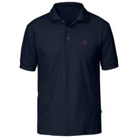 Fjallraven Crowley Pique Polo Heren Blueblack S