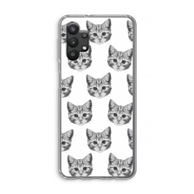 Kitten: Samsung Galaxy A32 5G Transparant Hoesje