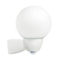 ESYLUX AL P Garda 130 ws EL10026133 Wandlamp met bewegingsmelder E27 Gloeilamp Wit - thumbnail