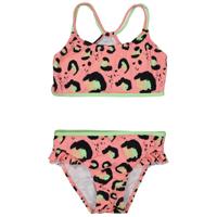 Quapi Meisjes bikini - Sarah - AOP poppy roze animal