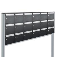 Allux Flow Set 6-Breed, 3-Hoog Op Statief Zwart - 40040070_6x3s