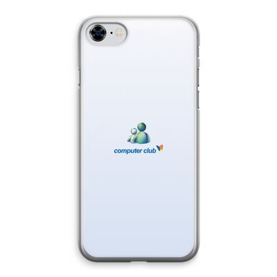 MSN: iPhone 8 Transparant Hoesje