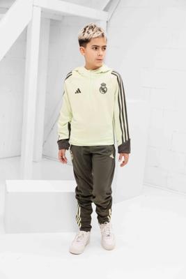 Real Madrid TK Trainingspak Junior 2025/2026 - Maat 152 - Kleur: DonkergroenLichtgroen | Soccerfanshop Real Madrid TK Trainingspak Junior 2025/2026 - Maat 152 - Kleur: DonkergroenLichtgroen | Soccerfanshop