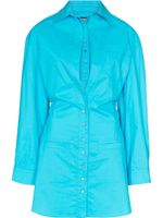 Jacquemus robe-chemise Baunhilha superposée - Bleu - thumbnail