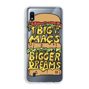 Big Macs Bigger Dreams: Samsung Galaxy A10 Transparant Hoesje