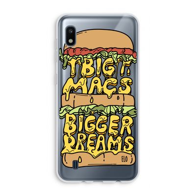 Big Macs Bigger Dreams: Samsung Galaxy A10 Transparant Hoesje