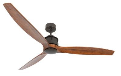 Beacon Houten plafondventilator met bronsAirfusion Akmani Ø 152cm - 210507
