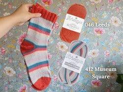 Scheepjes Summer Sock-A-Long Garenpakket Kleuroptie 3 Leeds/Museum Square Maat 35-38