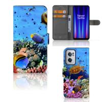 OnePlus Nord CE 2 | Telefoonhoesje | Met pasjeshouder | Vissen