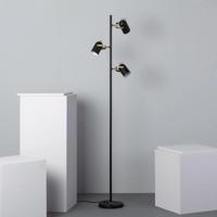 Staande Lamp 3 spots zwart &apos;Cani&apos; 3 Spots modern led lamp vintage 167cm