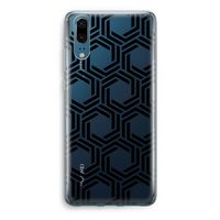 Geometrisch patroon: Huawei P20 Transparant Hoesje