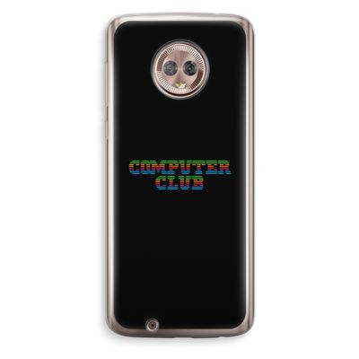 Retro: Motorola Moto G6 Transparant Hoesje