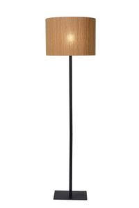 Lucide Magius vloerlamp 42x156cm E27 zwart mat