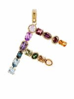 Dolce & Gabbana pendentif Rainbow Alaphabet en or 18ct orné de pierres variées