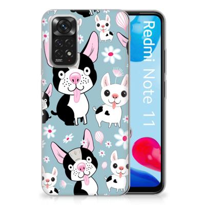Xiaomi Redmi 10 | Redmi Note 11 4G | TPU Hoesje | Hondjes