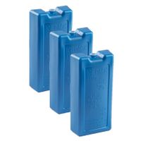 6x stuks 1100 grams koelelementen 22 x 11.5 cm kobalt blauw