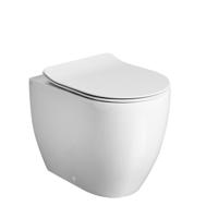 Crosswater Glide II Staand Toilet - 36.5x51x42.5cm - spoelrandloos - zonder zitting- wit glans GL6117CW Crosswater Glide II Staand Toilet - 36.5x51x42.5cm - spoelrandloos - zonder zitting- wit glans GL6117CW