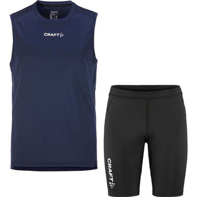 Craft Singlet Korte Legging Set Heren