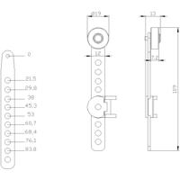 Siemens 3SE50000AA60 3SE5000-0AA60 Hulpcontact Kunststof spoel Rastergat Metaal 1 stuk(s)