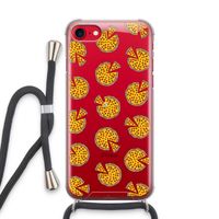 You Had Me At Pizza: iPhone SE 2020 Transparant Hoesje met koord