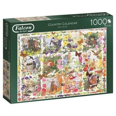 Country Calendar Puzzel 1000 Stukjes Country Calendar Puzzel 1000 Stukjes