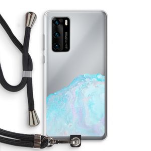 Fantasie pastel: Huawei P40 Transparant Hoesje met koord