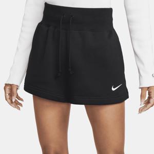 Nike NSW Phoenix Fleece Korte Broek Dames Zwart - Maat XS - Kleur: Zwart | Soccerfanshop