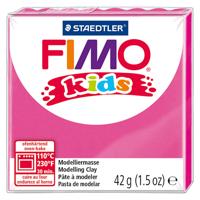 Fimo kids boetseerklei, roze, 42 gr