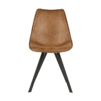 Woood Swen stoel - Set van 2 cognac