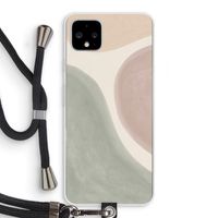 Geo #6: Pixel 4 XL Transparant Hoesje met koord
