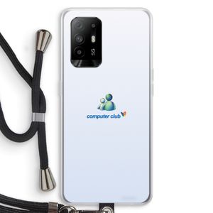 MSN: Oppo A94 5G Transparant Hoesje met koord