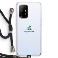 MSN: Oppo A94 5G Transparant Hoesje met koord