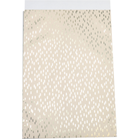 Zak | Fourniturenzak | Papier | 17x25cm | goud/champagne | 1000 stuks