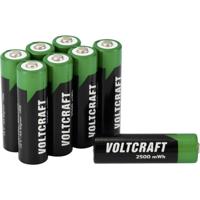 VOLTCRAFT VC-16044355 Oplaadbare AA batterij (penlite) NiZn 1500 mAh 1.6 V 8 stuk(s)