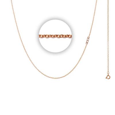 iXXXi Ketting met Logo 1 mm Rosé 50 cm