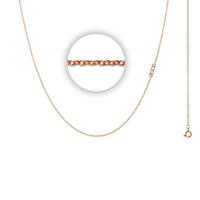 iXXXi Ketting met Logo 1 mm Rosé 50 cm
