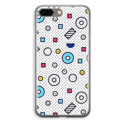 8-bit N°9: iPhone 8 Plus Transparant Hoesje