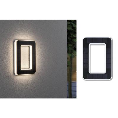 Paulmann 79851 4000870798515 Huisnummerlamp op zonne-energie Energielabel: G (A - G) 0.20 W Warmwit Zwart