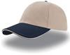 Atlantis AT610 Liberty Sandwich Cap - Natural/Navy/Natural - One Size