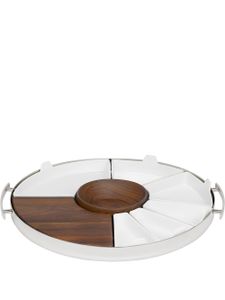 Christofle plateau rond Mood Party (40 cm) - Argent