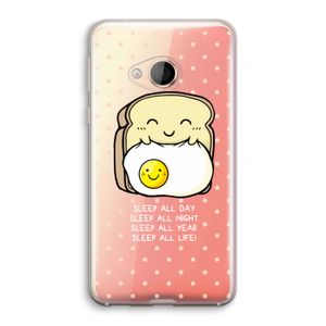 Sleep All Day: HTC U Play Transparant Hoesje