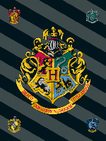 Harry Potter logo Fleece plaid 100 x 150 cm Harry Potter logo Fleece plaid 100 x 150 cm
