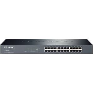 TP-Link TL-SG1024 Unmanaged Gigabit Ethernet (10/100/1000) 1U Zwart