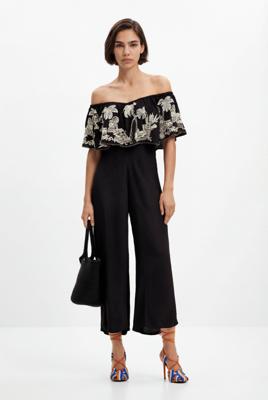 Midi-jumpsuit palmen Stella Jean - BLACK - M